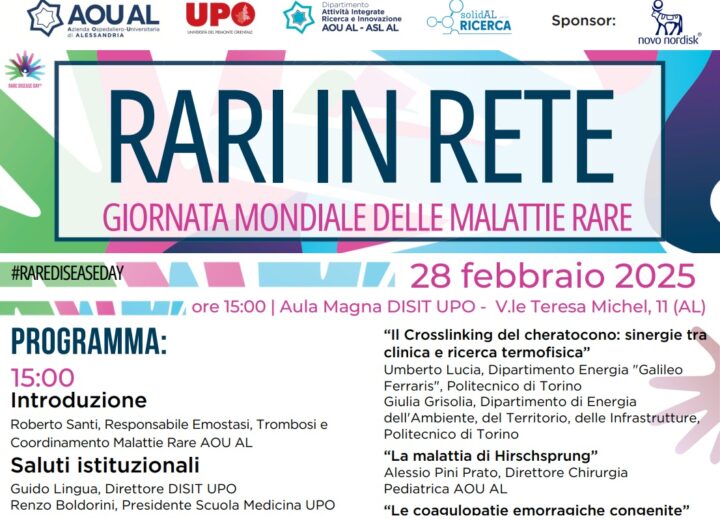 “Rari in rete”: ricerca e clinica a confronto nel convegno sulle Malattie Rare