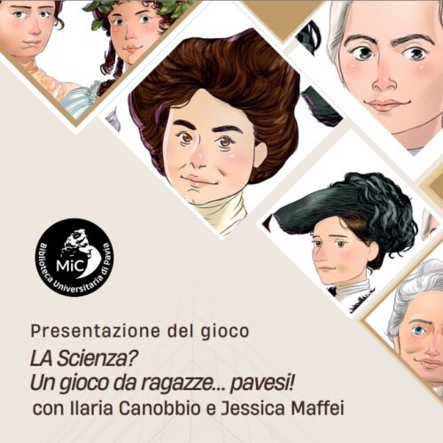 “La scienza è un gioco da ragazze”: l’11 febbraio evento alla Biblioteca Universitaria di Pavia