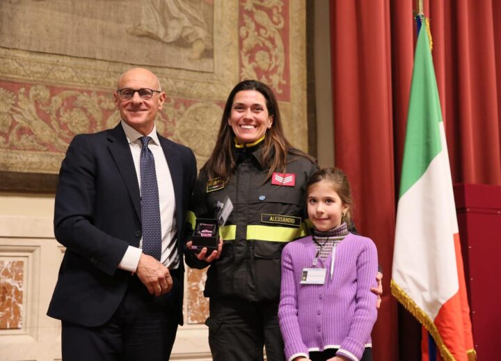 Il Vigile del Fuoco Barbara Galliano premiata a Roma tra le “Donne coraggiose 2025”