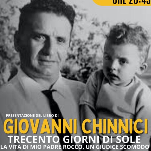 Martedì Libera ospita a Novi il figlio del giudice Rocco Chinnici