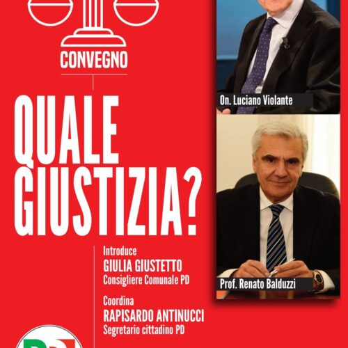 Riforma della Giustizia: venerdì un convegno promosso dal Pd Alessandria