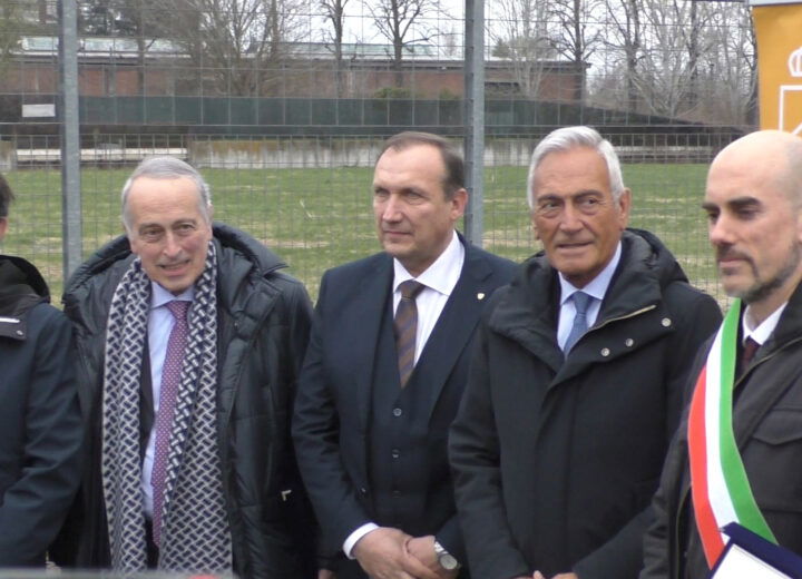 A Venaria i presidenti Figc e Lega Dilettanti Gravina e Abete per il via ai lavori del Centro Tecnico Federale