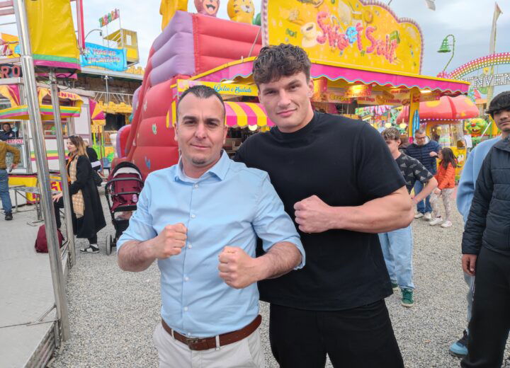 Al Luna Park di Alessandria il pugile e tiktoker Alex Stana: “Voglio diventare un campione”