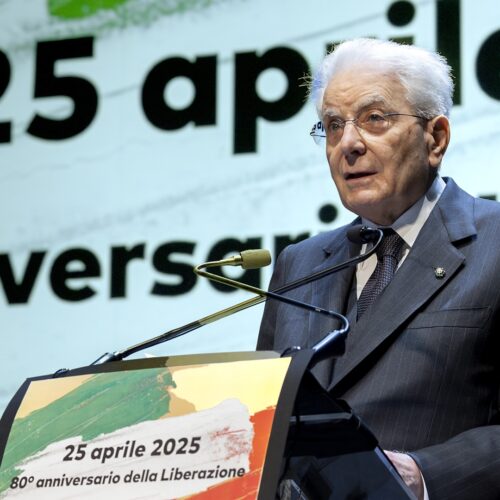 25 aprile: nel suo discorso a Genova il Capo dello Stato Mattarella cita la strage della Benedicta