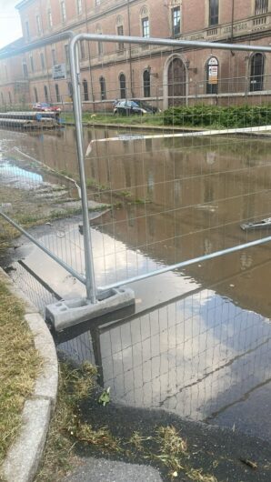 Rottura di un tubo in piazza Valfrè ad Alessandria: erogazione acqua entro tarda mattinata di venerdì