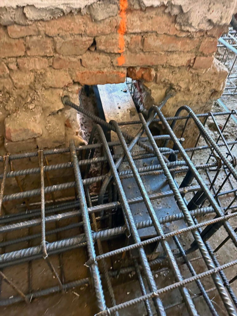 Lavori palazzo comunale Broni