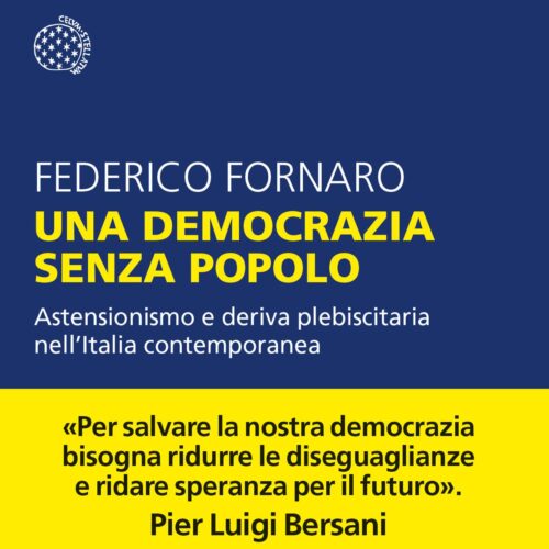 Venerdì 16 maggio la presentazione del libro di Fornaro: “Una democrazia senza popolo”