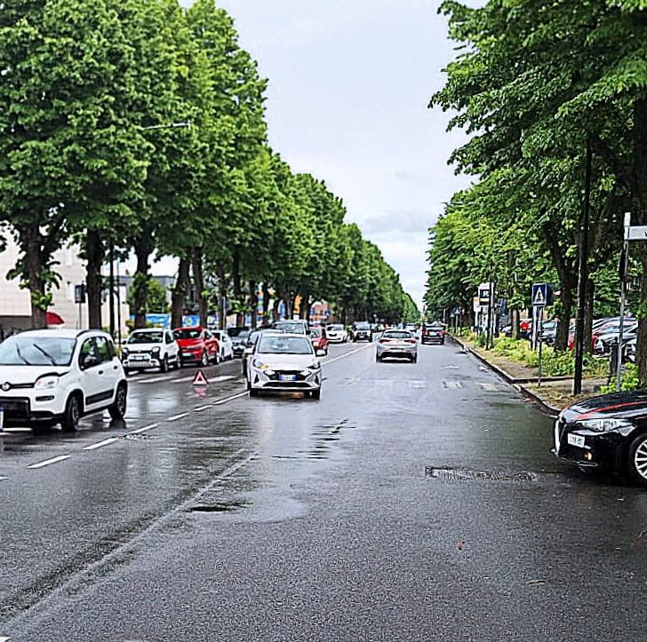 Incidente in viale Teresa Michel ad Alessandria