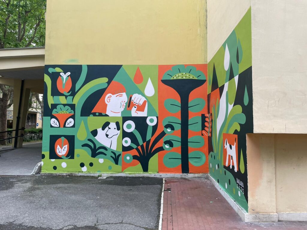 Murale acqua ovada