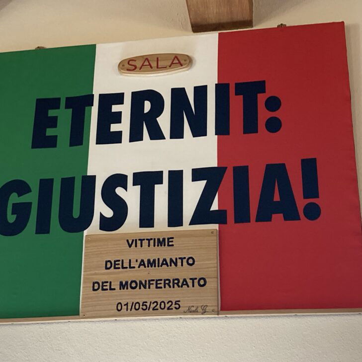 Camagna ricorda le vittime dell’amianto: intitolata a loro la sala conferenze del Museo della Resistenza