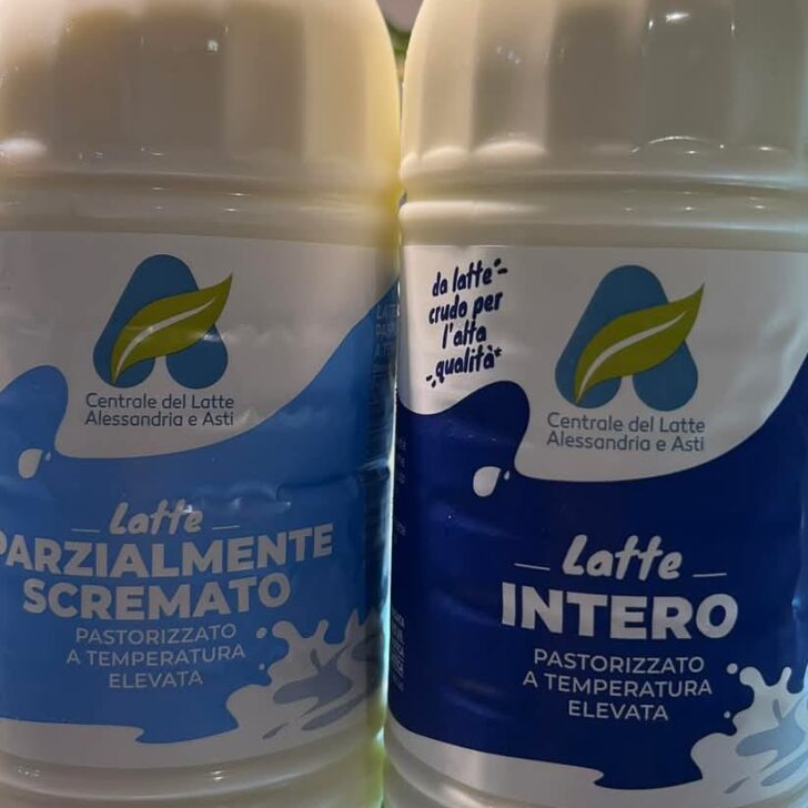 Riappaiono le bottiglie “Centrale del latte di Alessandria”, commercializzate da Granarolo
