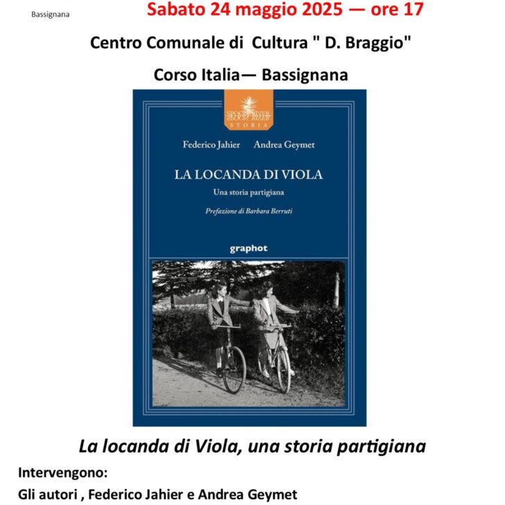Sabato 24 maggio la presentazione del libro “La locanda viola”
