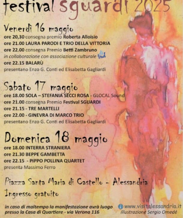 La musica popolare torna ad Alessandria con il Festival Sguardi 2025