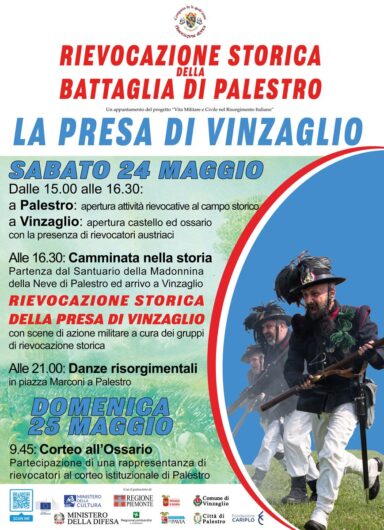 Palestro rivive la sua storia: sabato 24 maggio Radio Gold racconta la rievocazione della Battaglia del 1859
