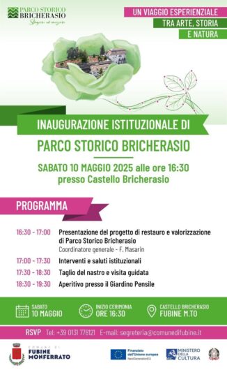 Fubine apre le porte del Parco Storico Bricherasio, un nuovo gioiello botanico con oltre 28 mila piante
