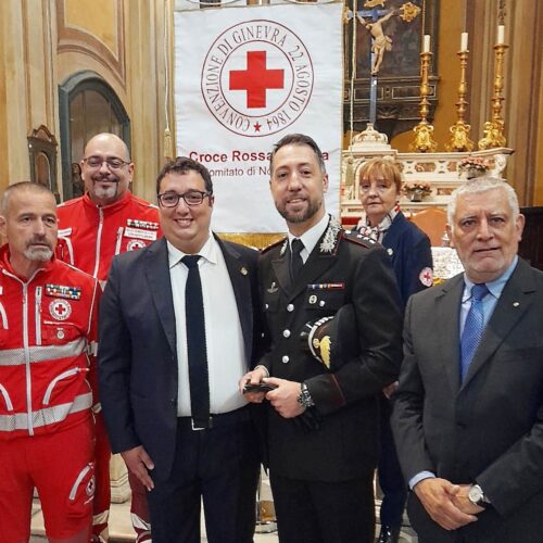 La Croce Rossa di Novi compie 110 anni: presenti i Carabinieri in segno di vicinanza e collaborazione