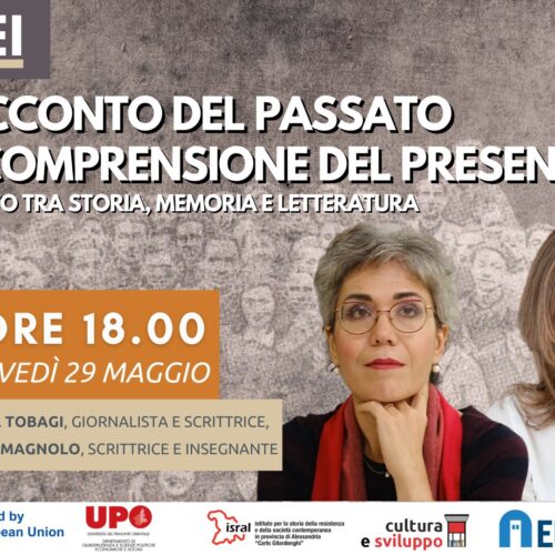 Storia e letteratura a confronto giovedì nel dialogo tra Raffaella Romagnolo e Benedetta Tobagi