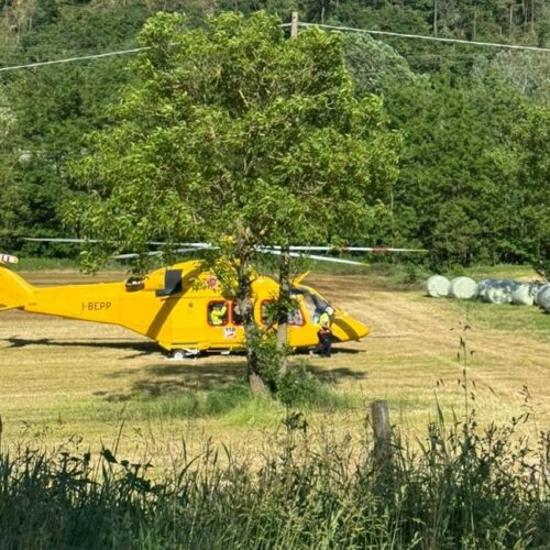 Incidente sulla 456 a Ovada. Ferito motociclista