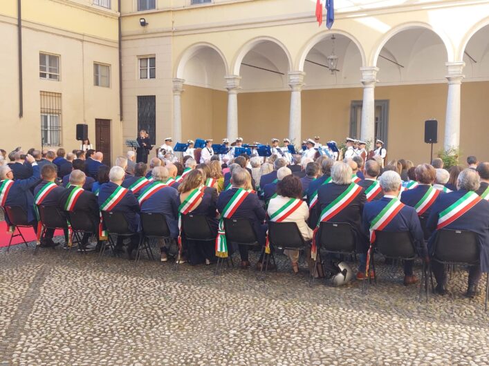 Per la prima volta a Palazzo Malaspina di Pavia la Fanfara della Marina Militare