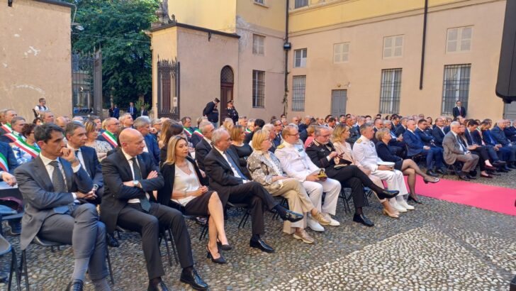 Per la prima volta a Palazzo Malaspina di Pavia la Fanfara della Marina Militare