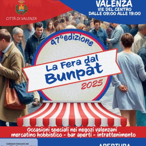 Domenica 18 maggio torna a Valenza la Fèra dal Bunpàt