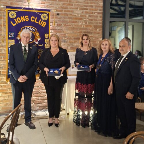 Diciottesimo compleanno del Lions Club Bosco Marengo Santa Croce con 2 nuove socie
