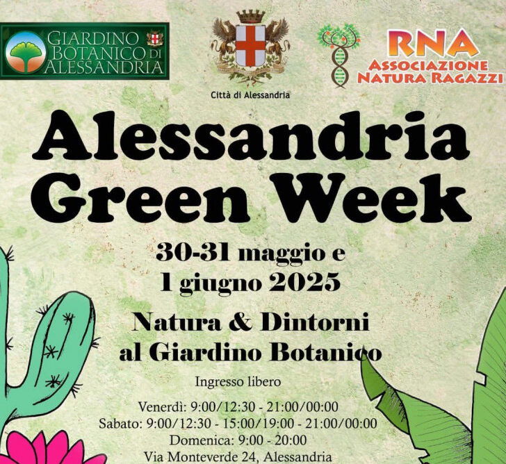 Fino a domenica primo giugno il “Week” è “Green” al Giardino Botanico