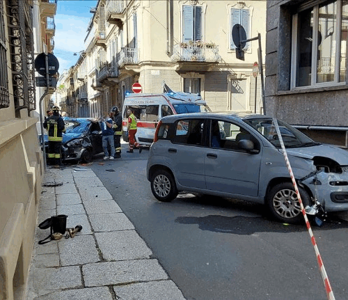 Incidente in via Legnano. Chiuso tratto di strada all’incrocio con via San Francesco