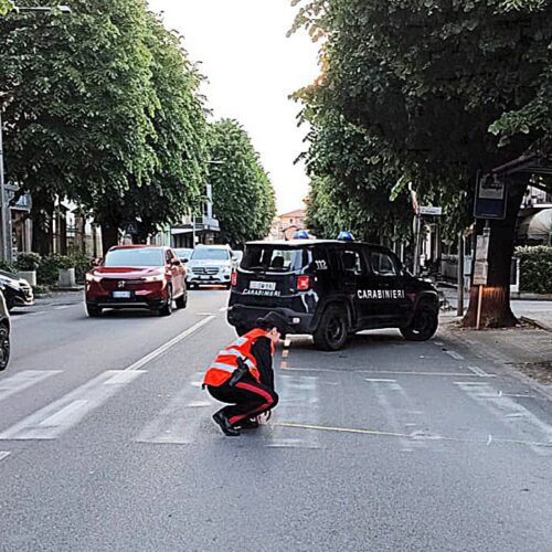 Anziano investito sulle strisce pedonali a Viguzzolo: non è in pericolo di vita