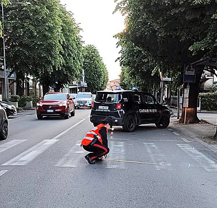 Anziano investito sulle strisce pedonali a Viguzzolo: non è in pericolo di vita