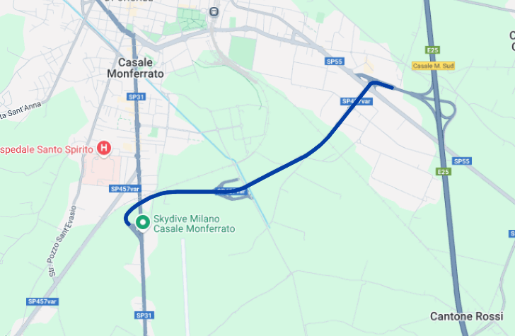 Da lunedì ripavimentazione della variante 457 di Casale