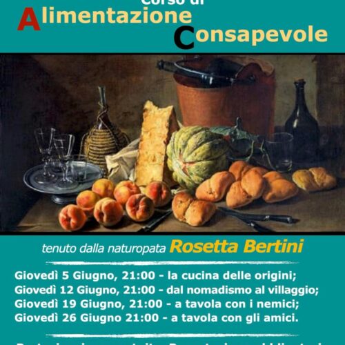 A Rivarone il corso di alimentazione consapevole