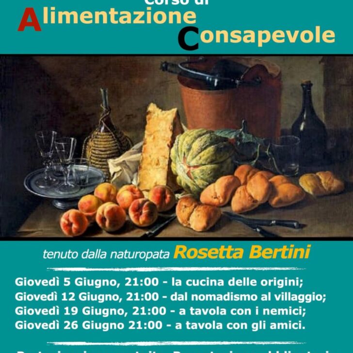 A Rivarone il corso di alimentazione consapevole
