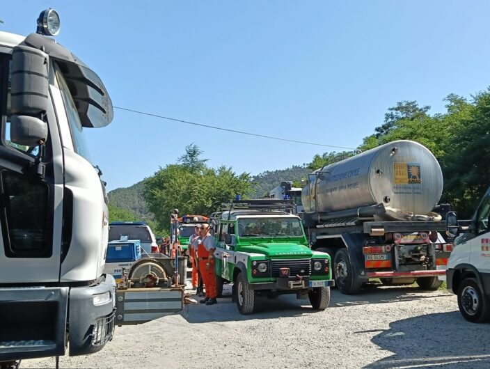 Esercitazione Aib a Ovada e Belforte: ottanta volontari in azione contro gli incendi boschivi