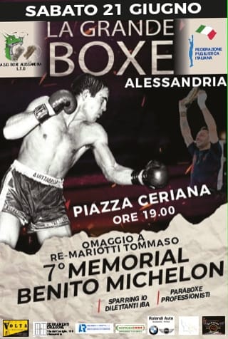Alla Notte bianca anche il pugilato con il Memorial Benito Michielon