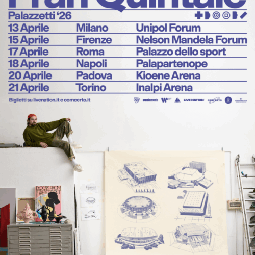 Frah Quintale ha annunciato PALAZZETTI’26, il suo primo tour nei palasport