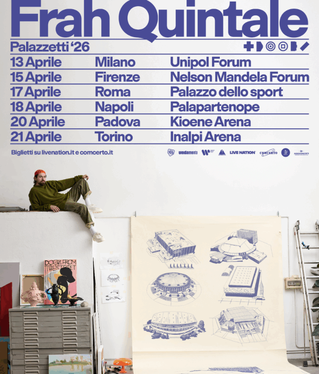 Frah Quintale ha annunciato PALAZZETTI’26, il suo primo tour nei palasport