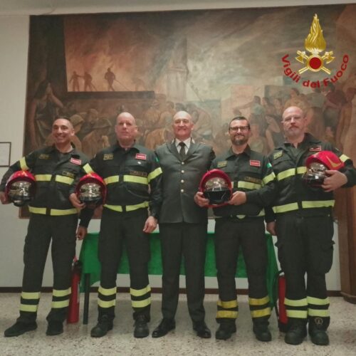 Pavia, nominati quattro nuovi Capi Squadra dei Vigili del Fuoco
