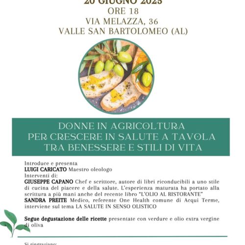 Giovedì 20 si celebra il solstizio d’estate con le qualità dell’olio