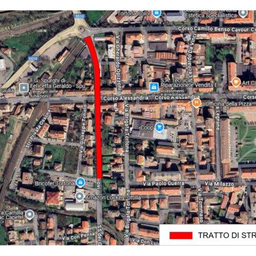 Lavori cavalcavia a Tortona: come cambia la circolazione