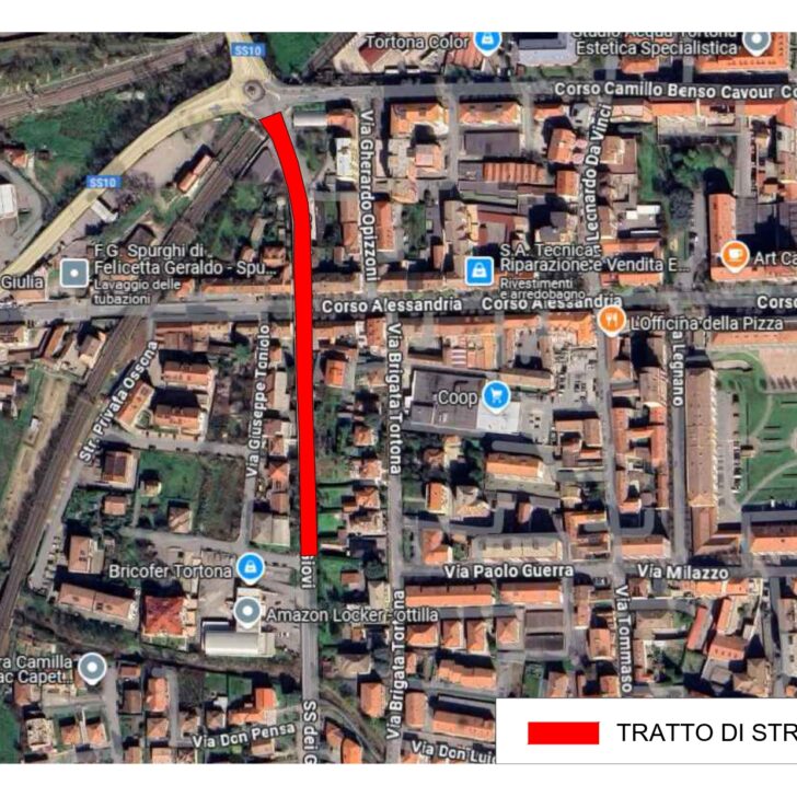 Lavori cavalcavia a Tortona: come cambia la circolazione