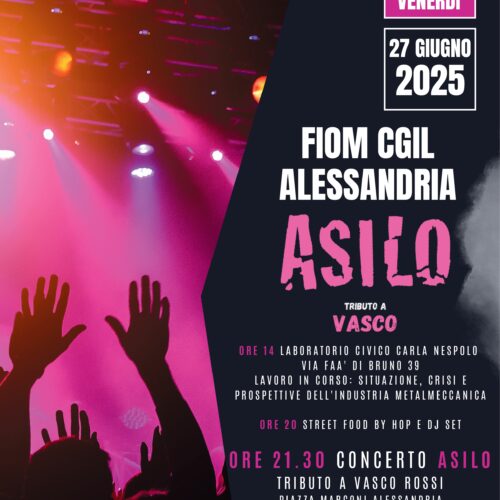 La Fiom fa festa venerdì 27: riflessione sull’industria e poi cibo e musica