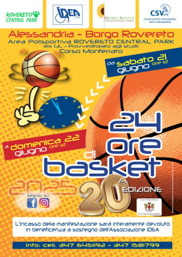 Tutti in campo il 21 e il 22 giugno con la 24Ore di Basket Borgo Rovereto