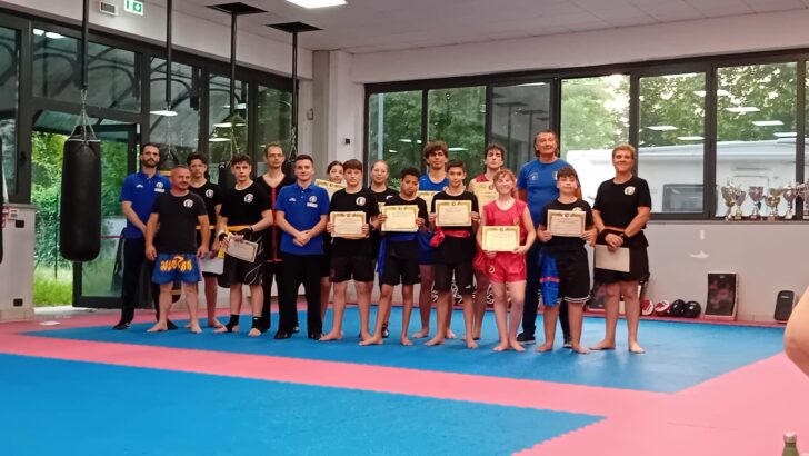 Kung Fu: esami di cintura per 30 allievi dell’Accademia Wushu Sanda Alessandria