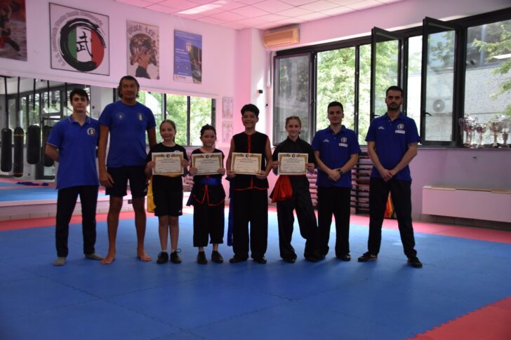 Kung Fu: esami di cintura per 30 allievi dell’Accademia Wushu Sanda Alessandria