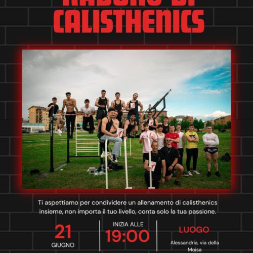 Prima della Notte Bianca al quartiere Cristo il raduno di Calisthenics