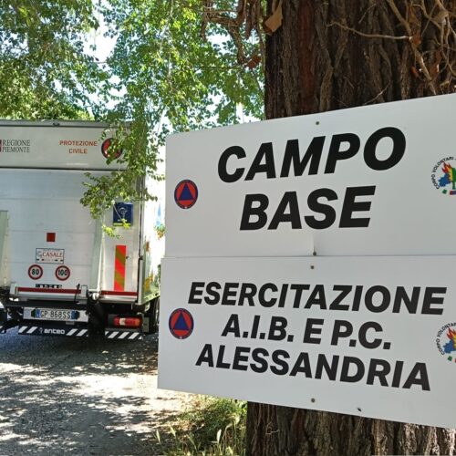 Esercitazione Aib a Ovada e Belforte: ottanta volontari in azione contro gli incendi boschivi