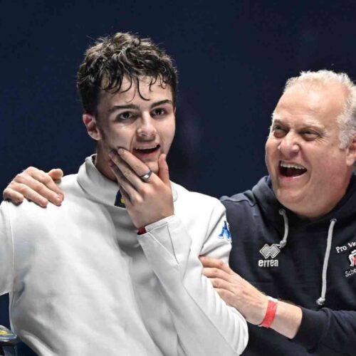 Scherma: il giovane casalese Ettore Leporati campione italiano di Spada. Battuto il favorito Di Veroli
