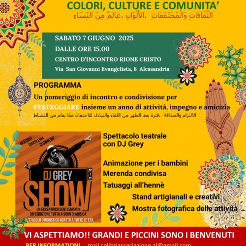 Le associazioni Colibrì e don Angelo Campora fanno festa con tutti