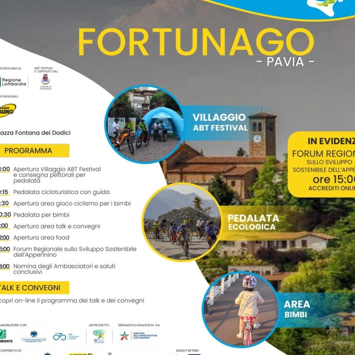 Il 22 giugno a Fortunago la tappa lombarda dell’Appennino Bike Tour Festival 